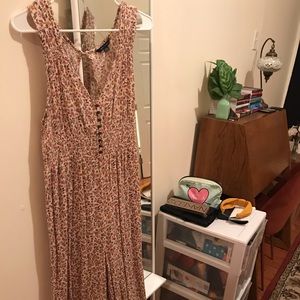 American Eagle Floral Jumpsuit